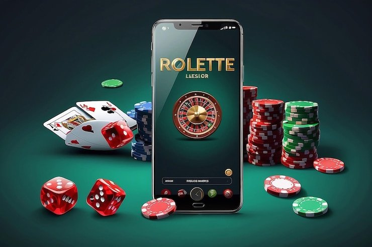 Antarmuka aplikasi rajanagatoto menampilkan permainan Play'n GO dengan kontrol taruhan di layar sentuh